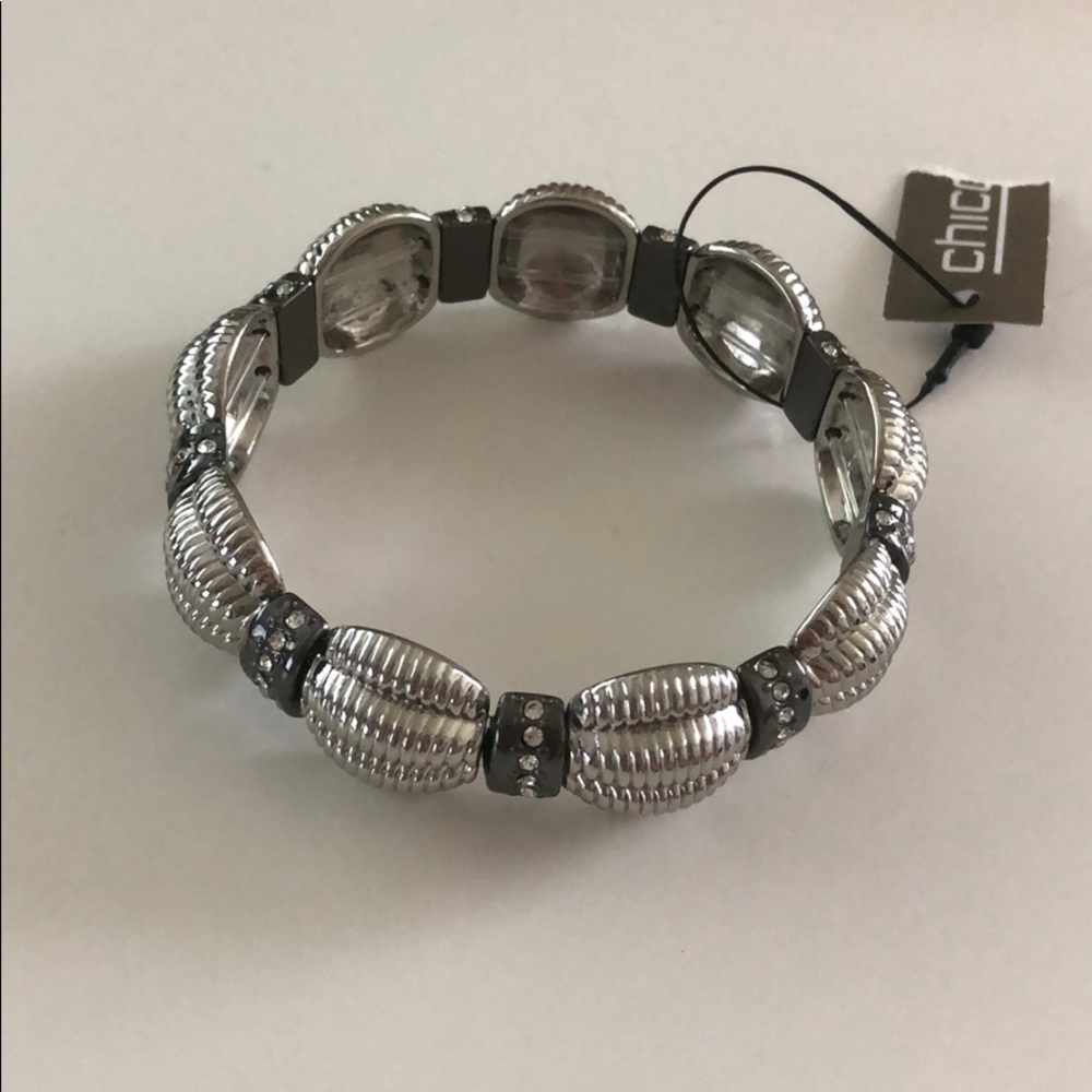 Silver Chico’s bracelet